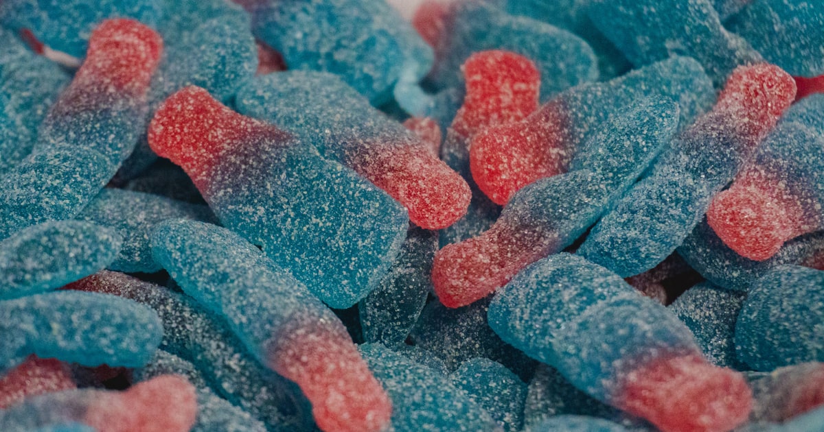 Colorful gummy sweets — one of the most common sources of hidden gelatin