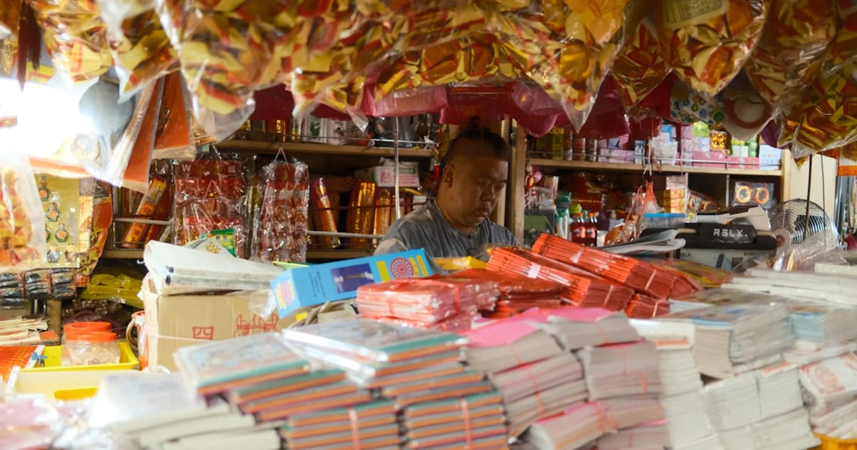 Assorted chocolate bars in a tropical setting