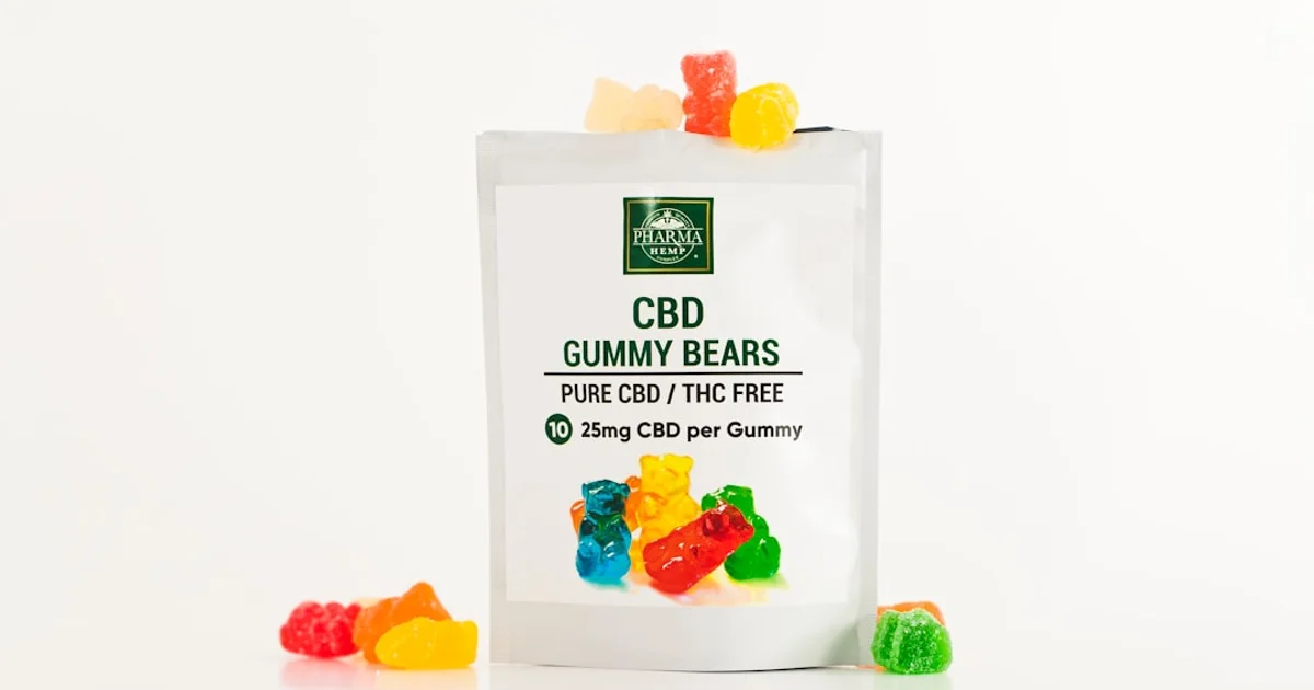 Colourful gummy bears and jelly sweets in a bowl