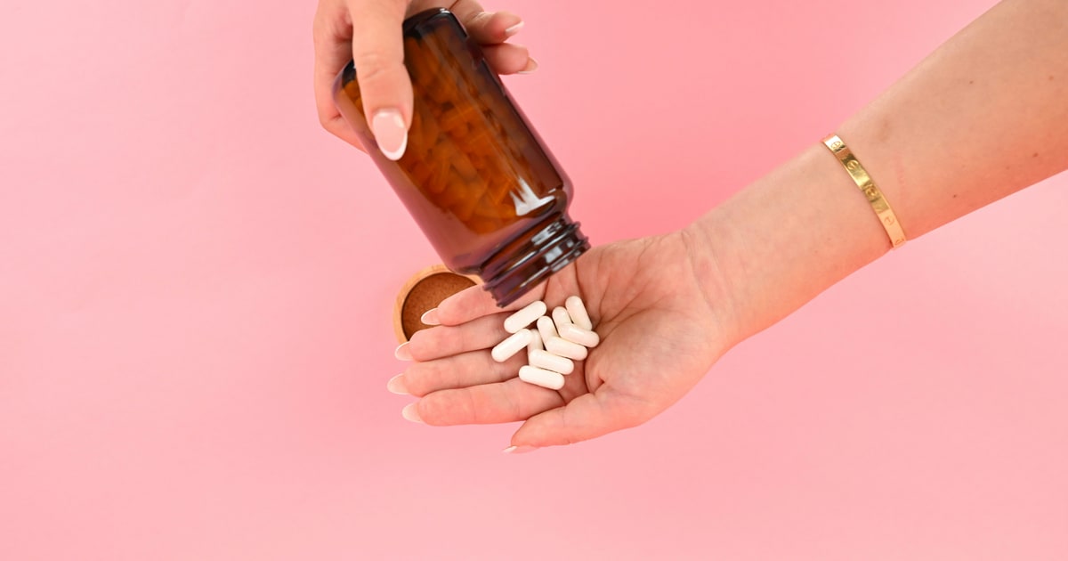 Halal and gelatine-free vitamin capsules and supplement bottles in the UK