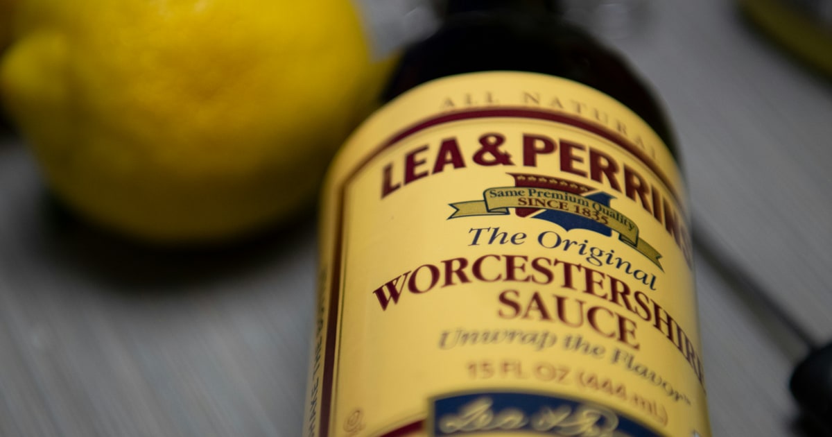 Bottle of Lea and Perrins Worcestershire sauce — is Worcestershire sauce halal?